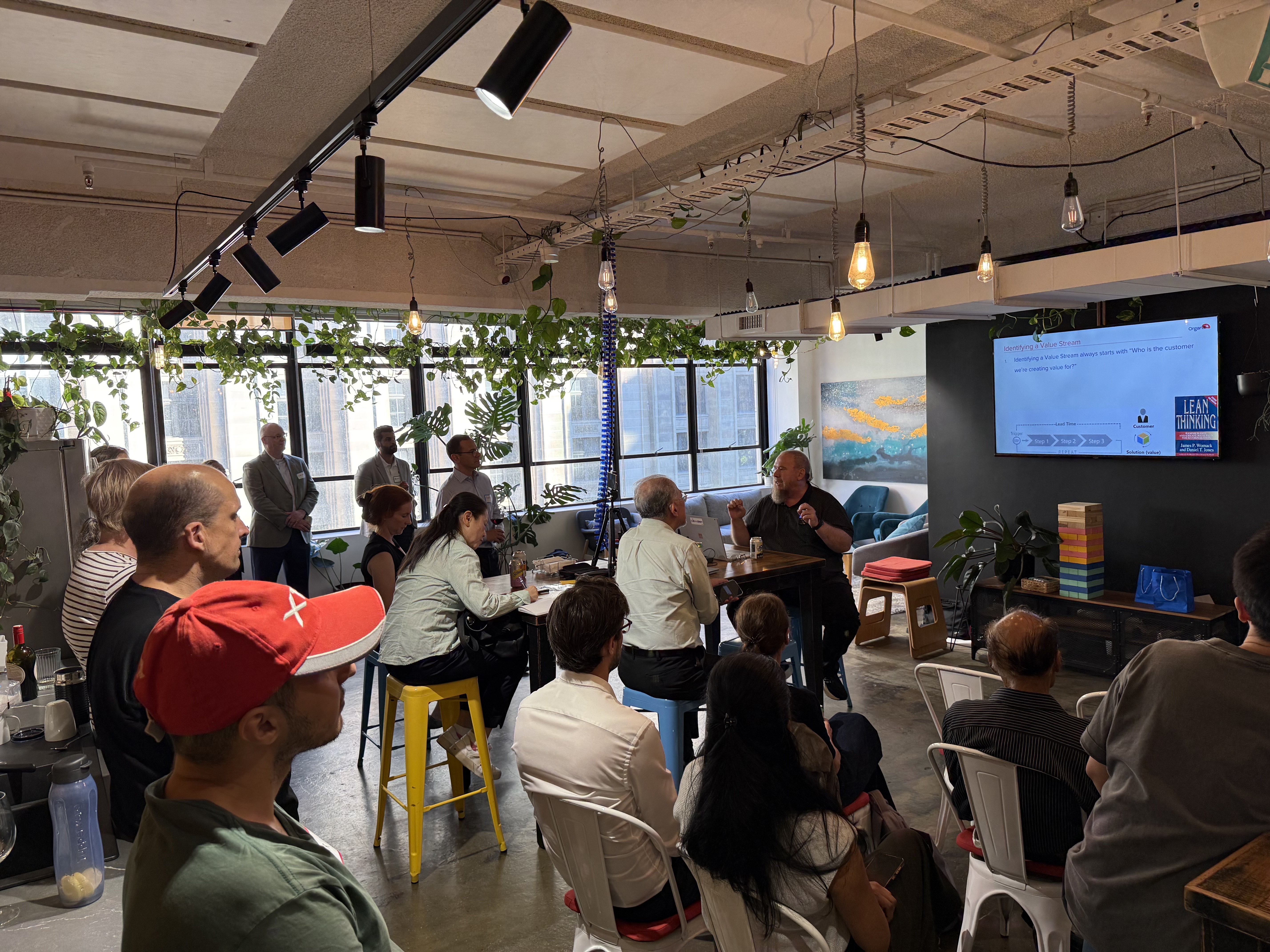 Meetup discussion on value streams