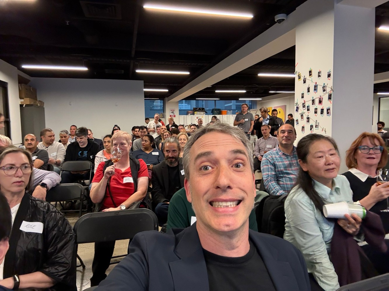 Attendees at the Melbourne Agile Project Managers Meetup